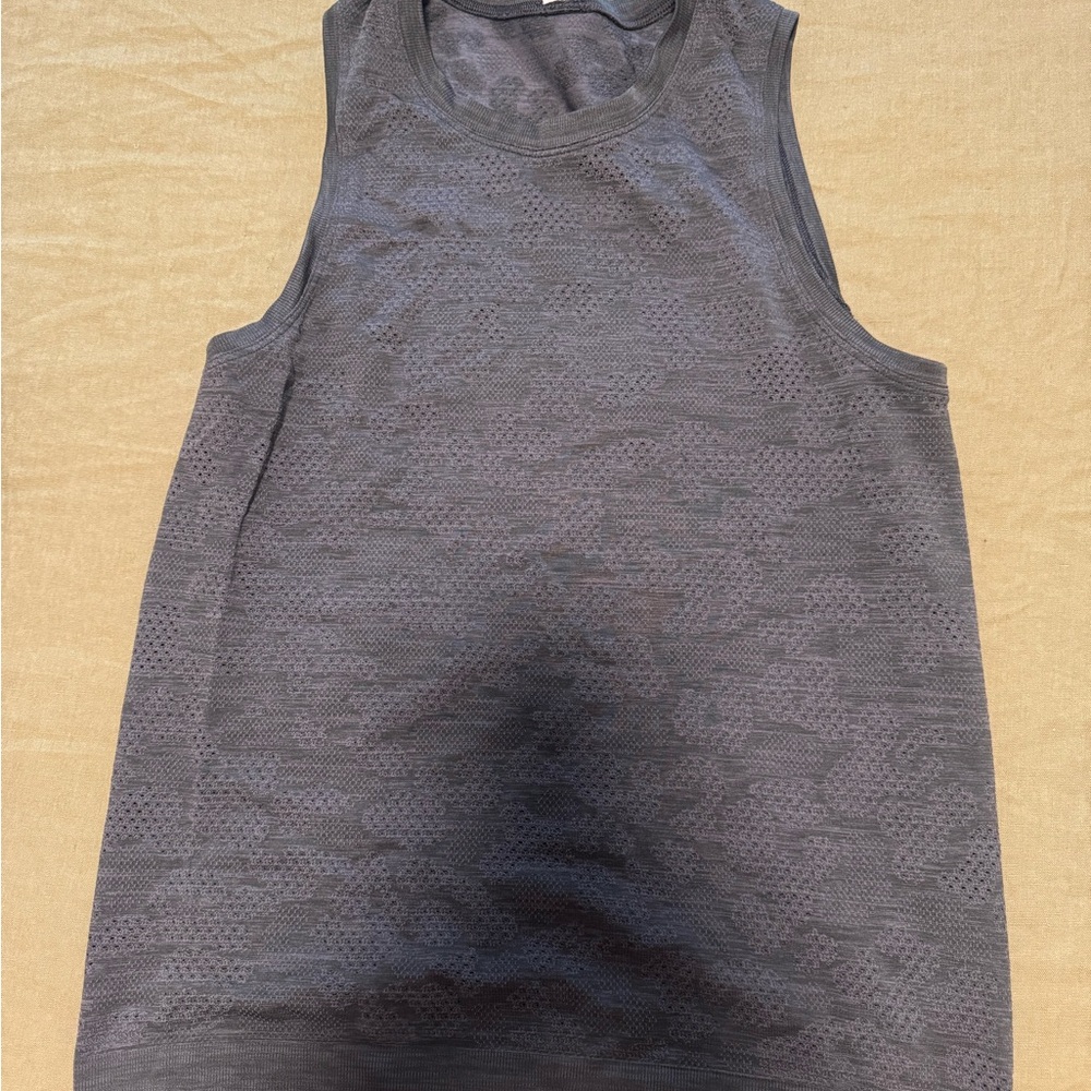 lululemon athletica Gray Tank Top